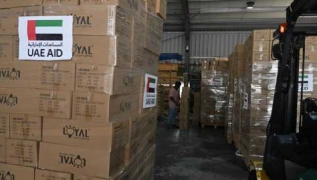 الإمارات ترسل 250 طنا من المساعدات الإغاثية إلى أوكرانيا