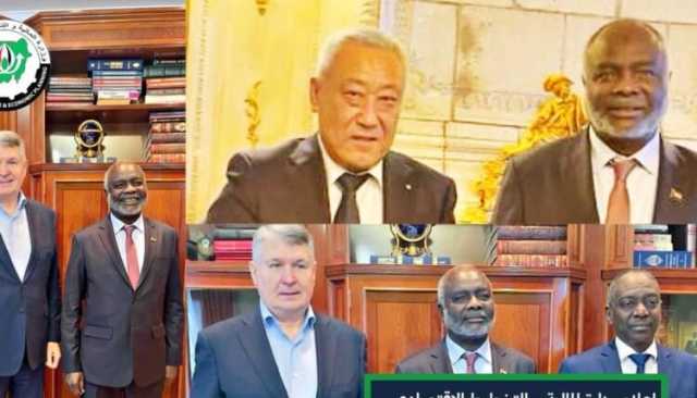جبريل يلتقي رجال أعمال روس ويوجه دعوة للاستثمار في التعدين