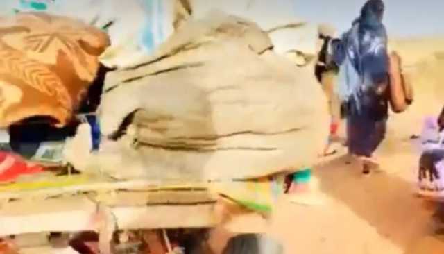 بالفيديو والصور.. موجة نزوح كبيرة لمواطني النهود بعد سيطرة الدعم السريع.. كارثة انسانية ودعوات لتدخل