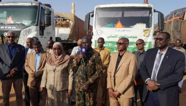 مفوضية العون الإنساني تقدم مساعدات لأربع ولايات سودانية