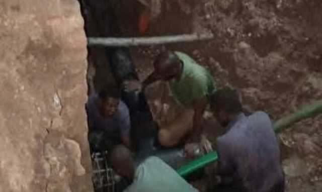 المياه في الحلفايا تعود إلى مجاريها