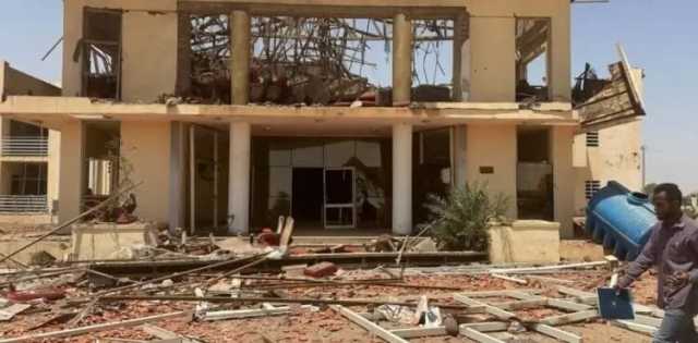 طيران الجيش السوداني يستهدف مبنى حكوميا في الضعين