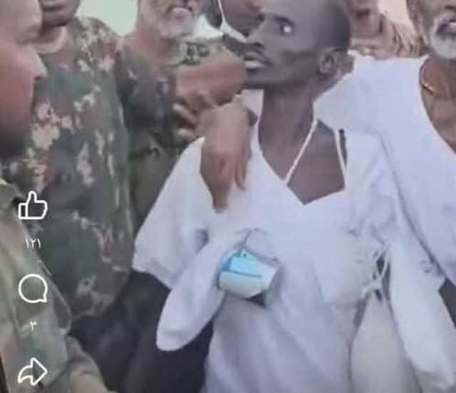 أسره عندما كان مع الدعم السريع وعاد وأطلق سراحه مع الجيش.. جندي ينظر بدهشة إلى كيكل