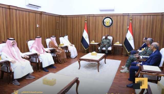 البرهان يشيد بمواقف السعودية الداعمة. لوحدة. السودان