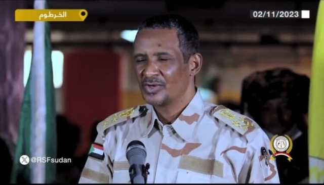 في ظهور جديد.. حميدتي يوجه للمواطنين بتشكيل إدارات مدنية