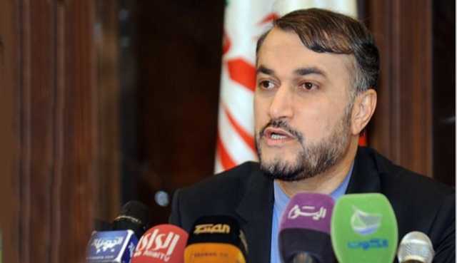 عبداللهيان: ما يحدث في غزة حرب إسرائيلية بالوكالة عن أمريكا