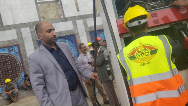 فرع هيئة المواصفات بإب يجري معايرة لـ14 محطة وقود خلال أسبوعين