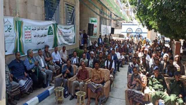 فعالية خطابية لعدد من المكاتب التنفيذية في البيضاء بذكرى المولد النبوي الشريف