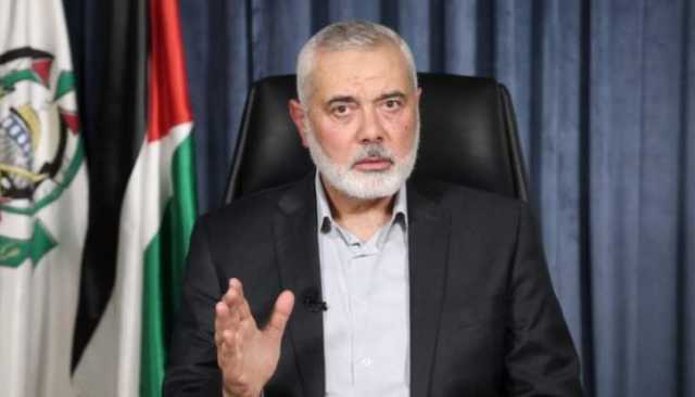 هنية: معركة طوفان الأقصى دشنت مرحلة التحرير ولا تفاوض بشأن أسرى العدو قبل نهاية العدوان على غزة