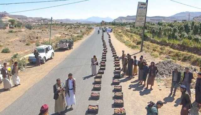 قافلة أعناب من بني حشيش دعماً للمرابطين في الجبهات
