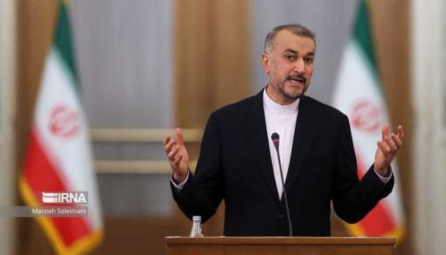 عبد اللّهيان: الأميركيين من سلوكهم الازدواجي يشجيع الكيان الصهيوني على مهاجمة رفح