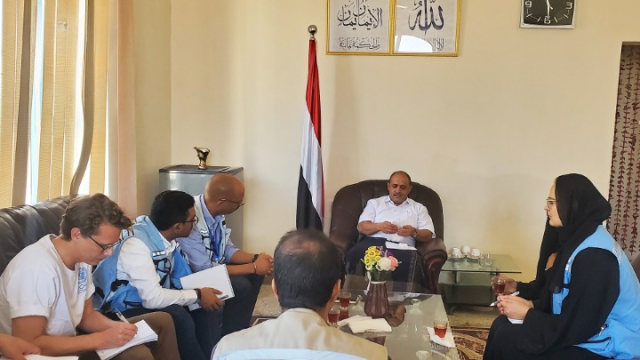 أمين عام مجلس الشؤون الإنسانية يناقش مع مدير مكتب الأوتشا باليمن تداعيات إيقاف المساعدات الغذائية
