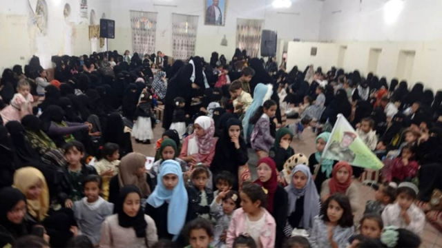 فعالية نسائية في مديرية سنحان بصنعاء إحياءً للذكرى السنوية للشهيد