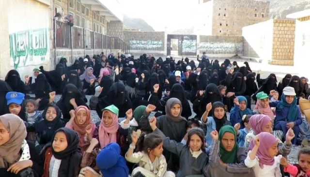 فعالية نسائية في حريب القراميش بمأرب إحياءً لذكرى مولد الزهراء