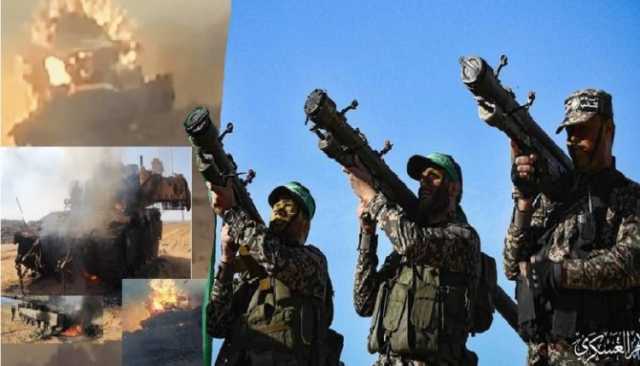طوفان الأقصى .. المقاومة الفلسطينية تدمر 8 آليات عسكرية جديدة للعدو الصهيوني بم فيها في غزة