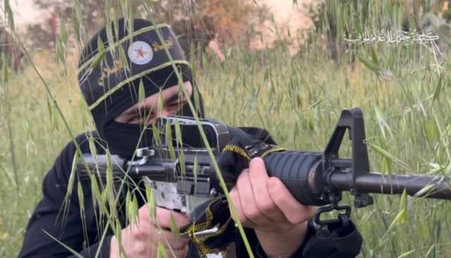 شاهد| سرايا القدس تقنص قناص صهيوني متمركز بأحد المباني شرق مخيم جباليا