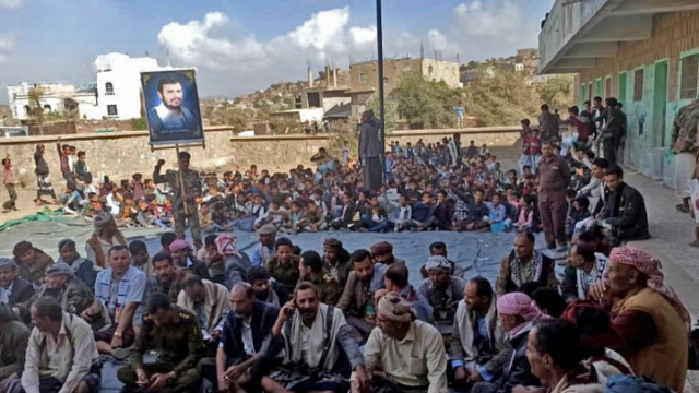 فعالية خطابية في الحشاء بمحافظة الضالع إحياءً للذكرى السنوية الشهيد القائد