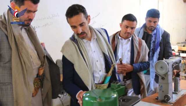 وكيل وزارة الصناعة يطلع على سير العمل في المعامل الإنتاجية التابعة لمؤسسة اليتيم