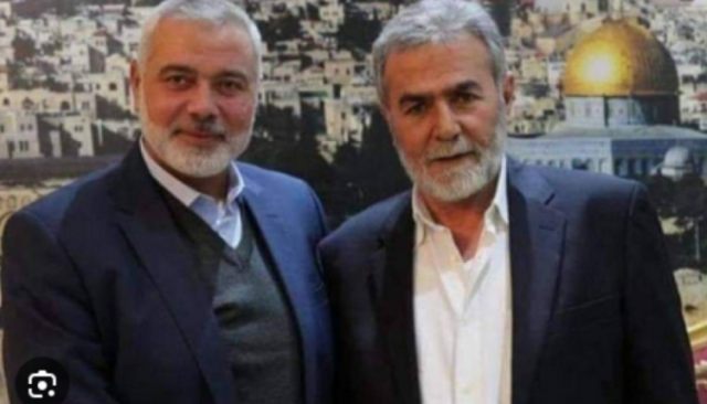 هنية والنخالة يؤكدان أن أي مفاوضات يجب أن تُفضي إلى إنهاء العدوان كليًا