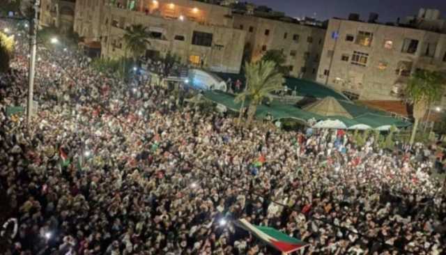 تظاهرات في الأردن أمام سفارة الاحتلال لليوم الخامس تطالب بقطع العلاقات مع الكيان