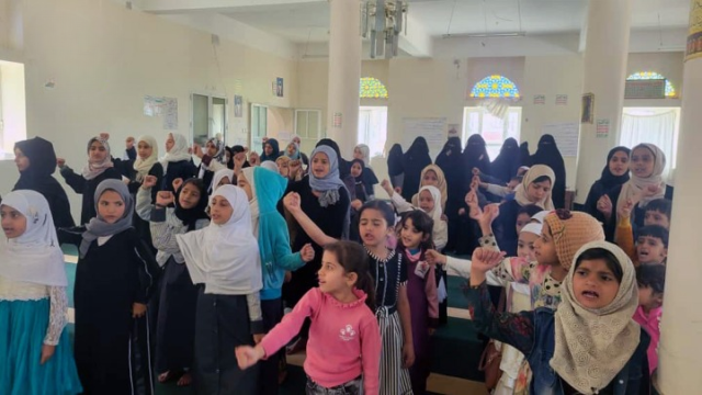 تحت شعار “علم وجهاد”.. الهيئة النسائية تدشن أنشطة وبرامج الدورات الصيفية للطالبات بمدينة المحويت