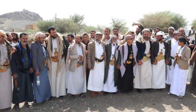 إنهاء قضية قتل بين آل الصعدي وآل الكثيري في الحداء بذمار