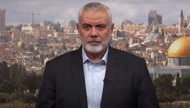 هنية: المحتل يعيش خطر الوجود منذ 76 عاماً.. و”طوفان الأقصى” مقدمة للتحرير والاستقلال