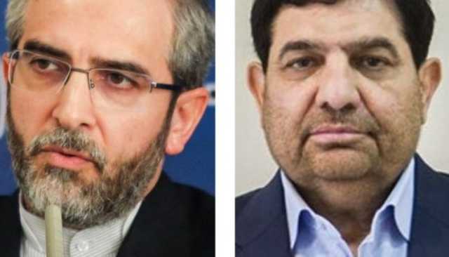 إيران.. تعيين “محمد مخبر” رئيساً بالوكالة و”علي باقري كني” قائماً بأعمال وزارة الخارجية