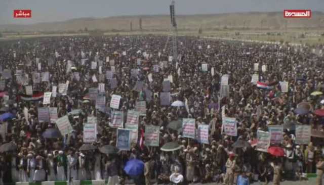 تحت شعار (وفاء يمن الأنصار لغزة الأحرار) صعدة تخرج في مسيرات مليونية