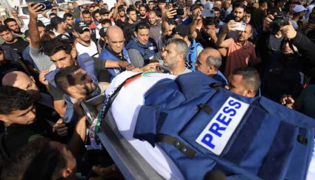 ارتفاع عدد الشهداء الصحفيين الفلسطينيين منذ بدء حرب الإبادة إلى 207