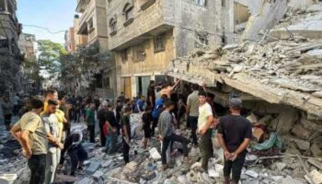 استشهاد خمسة فلسطينيين في قصف العدو الصهيوني لحي الشجاعية شرقي غزة