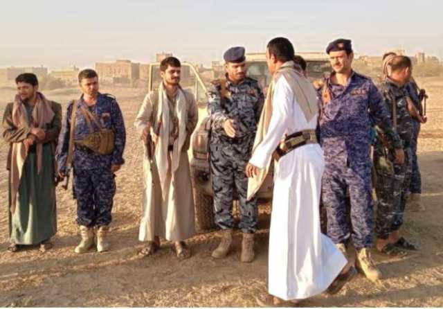 تفقد أحوال الأجهزة الأمنية بعدد من مديريات الجوف