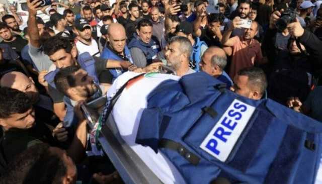 ارتفاع عدد الشهداء الصحفيين إلى 211 منذ بدء العدوان على غزة