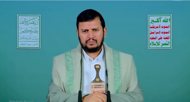مؤكداً فشل العدوان الأمريكي.. السيد القائد: حاملة الطائرات “فينسون” باتت تتدرب على عمليات الهروب أثناء المواجهة مع القوات اليمنية