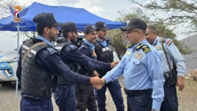 اللواء البراشي يتفقد احوال المرابطين من منتسبي شرطة مرور الطرق والفروع في عدد من المحافظات