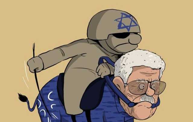 كاريكاتير| دور محمود عباس