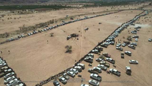 قبائل جماعة بمحافظة صعدة تعلن الجاهزية لأية خيارات تعلنها القيادة