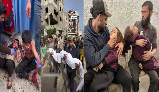 150 شهيداً وجريحاً في مجازر فاشية لكيان الاحتلال الإسرائيلي في غزة خلال الساعات الـ24 الماضية