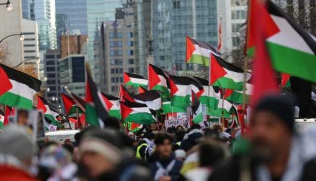 شاهد | مسيرات ووقفات داعمة للشعب الفلسطيني في عدد من الدول