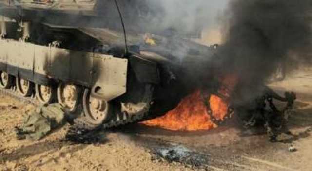 سرايا القدس تعلن تفجير دبابة صهيونية شرقي مدينة غزة