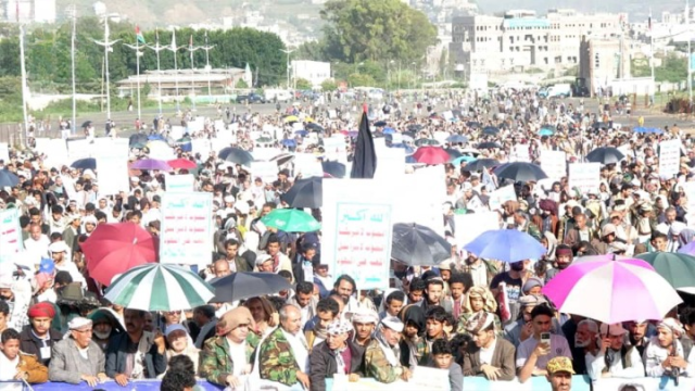 أبناء إب يحتشدون في 177 مسيرة جماهيرية نصرةً لغزة وتأكيداً على الصمود والثبات إسناداً للشعب الفلسطيني