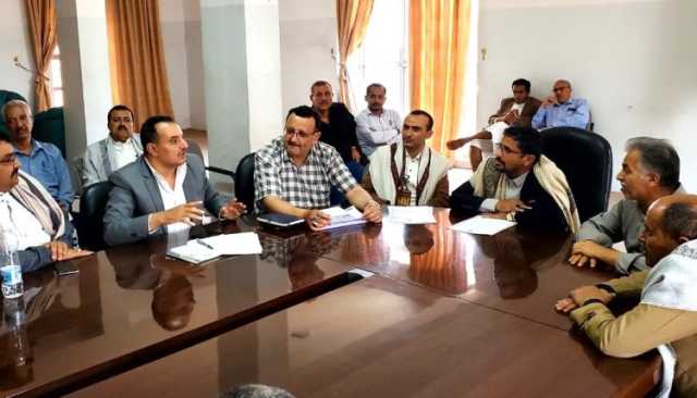 مناقشة آلية تحديث وحدات الجوار التفصيلية بمحافظة إب