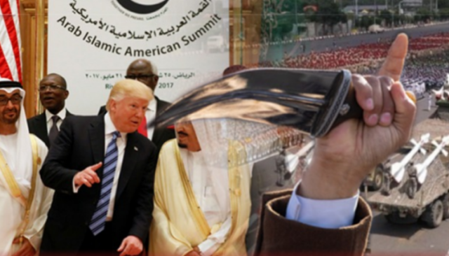 اليمن يفرض معادلة الردع والعرب يحتفلون بالمهزوم ترامب