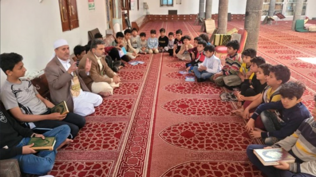 تفقد الدورات الصيفية بمدرسة الرسول الأعظم وزيارة لعدد من المعاهد بأمانة العاصمة