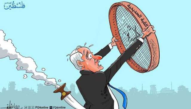 كاريكاتير.. الصواريخ اليمنية تخترق دفاعات العدو وتصيب هدفها بدقة