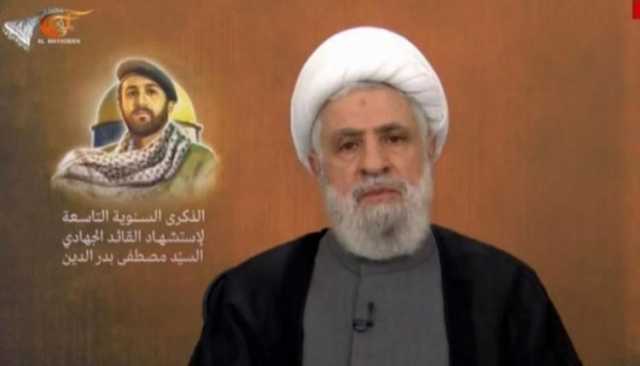الشيخ نعيم قاسم: “إسرائيل” فشلت في كسر المقاومة وستُهزم سياسيًا كما هُزمت عسكريًا