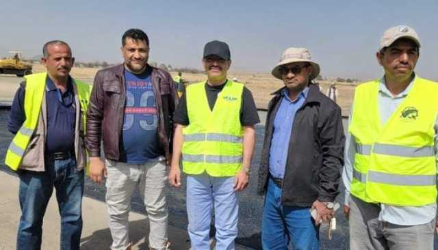 إعادة تأهيل مدرج مطار صنعاء