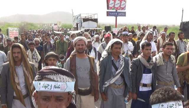 لحج.. مسيرتان جماهيريتان في القبيطة تجددان التفويض للقيادة وتباركان تصعيد العمليات ضد الصهاينة