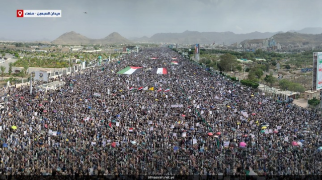عاجل : اليمن يرفع سقف الموقف الشعبي في وجه العدوان الصهيوأمريكي وهذا ما تم الإعلان عنه في كل المجافظات