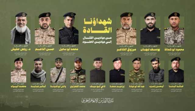 الحوثي يعزي حركة “الجهاد الإسلامي” باستشهاد قيادات عسكرية